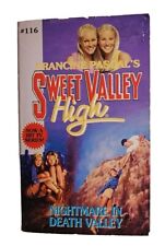 Nightmare In Death Valley ~ Sweet Valley High #116 ~KATE WILLIAM/FRANCINE PASCAL comprar usado  Enviando para Brazil