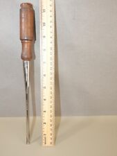 Old Woodworking Tools Vintage Buck Bros. 1/4" bevel edge socket chisel for sale  Shipping to South Africa