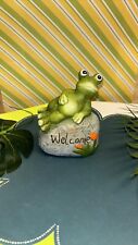 Welcome frog decoration for sale  Buffalo Grove