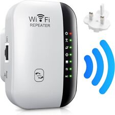 Amplificador de Internet Extensor de Sinal WiFi Repetidor de Alcance Amplificador 300Mbps --Plug Reino Unido comprar usado  Enviando para Brazil