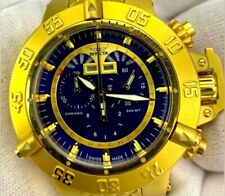 Relógio de pulso masculino Invicta 1150 Subaqua Noma III ouro 24k mostrador azul. Apenas relógio!, usado comprar usado  Enviando para Brazil