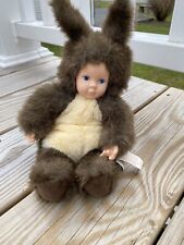 Vintage Anne Geddes 8” Plush Doll Baby Squirrels 1998 for sale  Shipping to South Africa