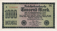 Germany reichsbanknote 1000 d'occasion  Condé-sur-l'Escaut