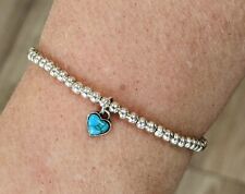 Tiny turquoise heart for sale  DURHAM