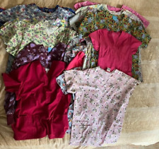 Women’s Nursing Scrubs Shirts Lot of 19 Various Sizes Pre-Owned for sale  Shipping to South Africa