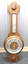 Barometer wooden cased for sale  MIRFIELD