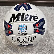 Bola Mitre Ultimax FA Cup oficial aprovada pela FIFA Eric Cantona, usado comprar usado  Enviando para Brazil