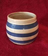 Vintage Staffordshire Chef Ware Blue and White Sugar Bowl Dish for sale  WATERLOOVILLE