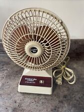 Mini ventilador de mesa vintage Shetland bege 2 velocidades 6" ventilador de escritório pessoal comprar usado  Enviando para Brazil