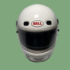 Capacete Vintage Bell Sport 3 Racer Series SA2005 Branco Tamanho M Protetor Facial Completo comprar usado  Enviando para Brazil