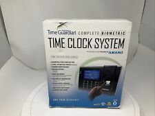 Used, Biometric Time Clock System Terminal and TIME GUARDIAN Software Amano for sale  Shipping to South Africa
