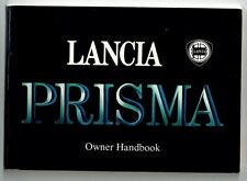Lancia prisma owners for sale  STAFFORD