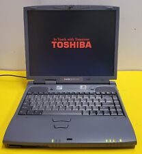 Bonita computadora portátil vintage Toshiba Satellite 4090XDVD Intel Celeron 400 MHz - se enciende segunda mano  Embacar hacia Argentina