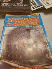 Engineering miniature magazine for sale  GRIMSBY