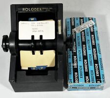 Metal zephyr rolodex for sale  House Springs