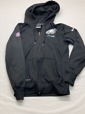 Philadelphia Eagles Nike Jacket Mens Small Black Full Zip Hoodie Dri-Fit for sale  Chula Vista
