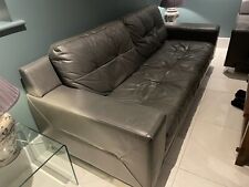 Piece leather sofa for sale  ENFIELD