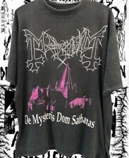 Usado, Camiseta unissex vintage Mayhem Chacoal cor metal algodão para homens mulheres KH2996 comprar usado  Enviando para Brazil