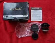 Rokinon 8mm T3.1 Cine UMC Fisheye II Lens for Fujifilm X Mount - Open Box -, used for sale  Shipping to South Africa