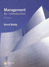 Management: an introduction by David Boddy (Paperback) FREE Shipping, Save £s, used for sale  STOCKPORT