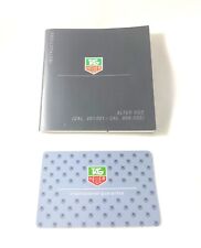 Manual operacional Tag Heuer e cartão de garantia para relógios Alter Ego, usado comprar usado  Enviando para Brazil