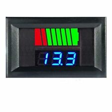 Usado, Voltímetro indicador de carga de carro 12v 24v 36v 48v 60v 72v medidor led display comprar usado  Enviando para Brazil