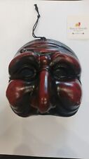 Maschera pulcinella terracotta usato  Somma Vesuviana