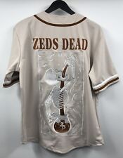 Camiseta de beisebol Zeds Dead Coffee Break bege assado leve pequena comprar usado  Enviando para Brazil