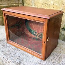 Vintage Curios Feature Display Cabinet,Table Top Antiques Collectors Glazed Case for sale  Shipping to South Africa