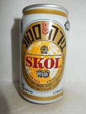 Lata de cerveja hebraica SKOL OCOC da HOLANDA para o mercado de Israel (33cl) 01 vazia!! comprar usado  Enviando para Brazil