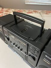 Sony CFD-510 CD Rádio Cassete-Corder Mega Alto-falante Baixo Boombox - Testado, Funciona comprar usado  Enviando para Brazil