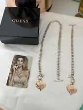 Guess heart necklace for sale  MACCLESFIELD