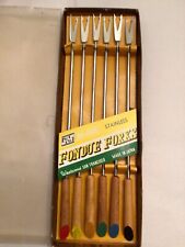 Vintage fondue forks for sale  Elba