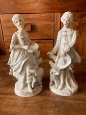 Couple figurines porcelaine d'occasion  Villefranche-sur-Mer