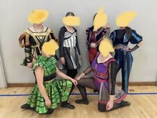 Six musical costumes for sale  DUNSTABLE