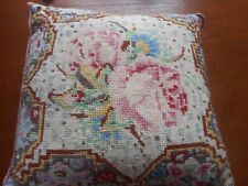 Needlepoint cushion feather for sale  WORCESTER