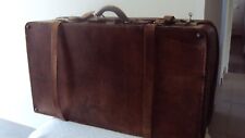 Ancienne valise cuir d'occasion  Rieux-Minervois