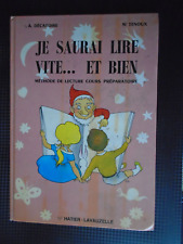 Livre saurai lire d'occasion  Marigny-le-Châtel