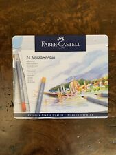 Lápis de cor aquarela aquarela Faber-Castell Goldfaber contagem 24 mídia mista comprar usado  Enviando para Brazil