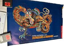 Usado, 1982 Mattel Electronics Dungeons Dragons TSR póster de videojuego fantasía original segunda mano  Embacar hacia Argentina