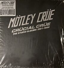 Motley Crue - Crucial Crue: The Studio Albums 1981-1989 2023 LP Box Set BMG QUASE PERFEITO comprar usado  Enviando para Brazil