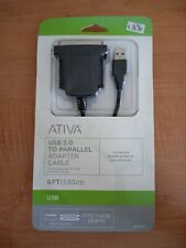 Cabo adaptador ATIVA USB 2.0 para paralelo 6 pés, usado comprar usado  Enviando para Brazil