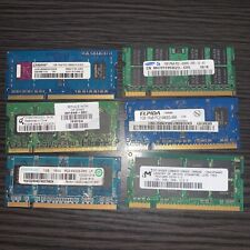 Lote de 512 MB 1GB de cartões PC2 PC3 com memória RAM DDR3 DDR2 laptop SO-DIMM comprar usado  Enviando para Brazil