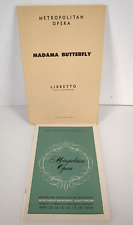 Madama butterfly libretto for sale  Cannon Falls