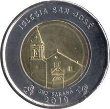 Moneda Panamá 1 Balboa | Iglesia de San José | 2019 segunda mano  Embacar hacia Argentina