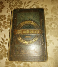 Antikes kochbuch 1891 gebraucht kaufen  Lübben (Spreewald)