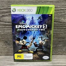 2012 Xbox 360 Disney Epic Mickey 2 The Power of Two completo com jogo manual PG  comprar usado  Enviando para Brazil