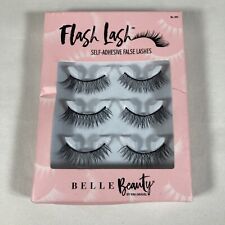 Belle Beauty Flash Lash Self-Adhesive False Lashes 001 by Kim Gravel NEW IN BOX for sale  Shipping to South Africa