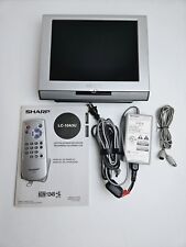 Sharp TV 10.4” LCD 720p HD Portable Gaming S-Video RCA LC-10A3U-S Working Read, used for sale  Shipping to South Africa