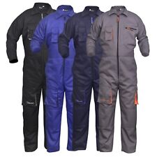 Used, Work Wear Men's Overalls Boiler Suit Coveralls Mechanics Boilersuit Protective for sale  HOUNSLOW